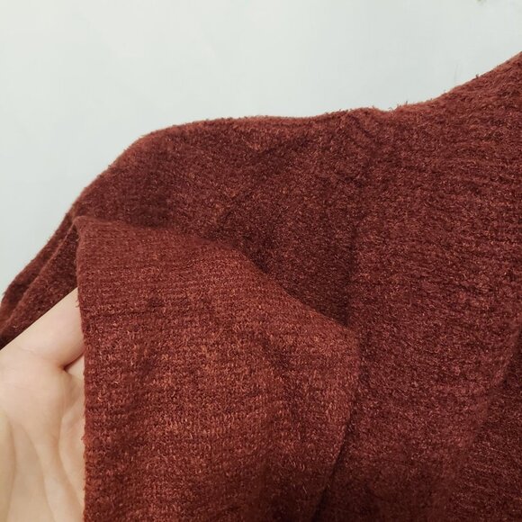 BAREFOOT DREAMS nwot CozyChic Lite Circle Lounge Cardigan Rosewood - Picture 5 of 9